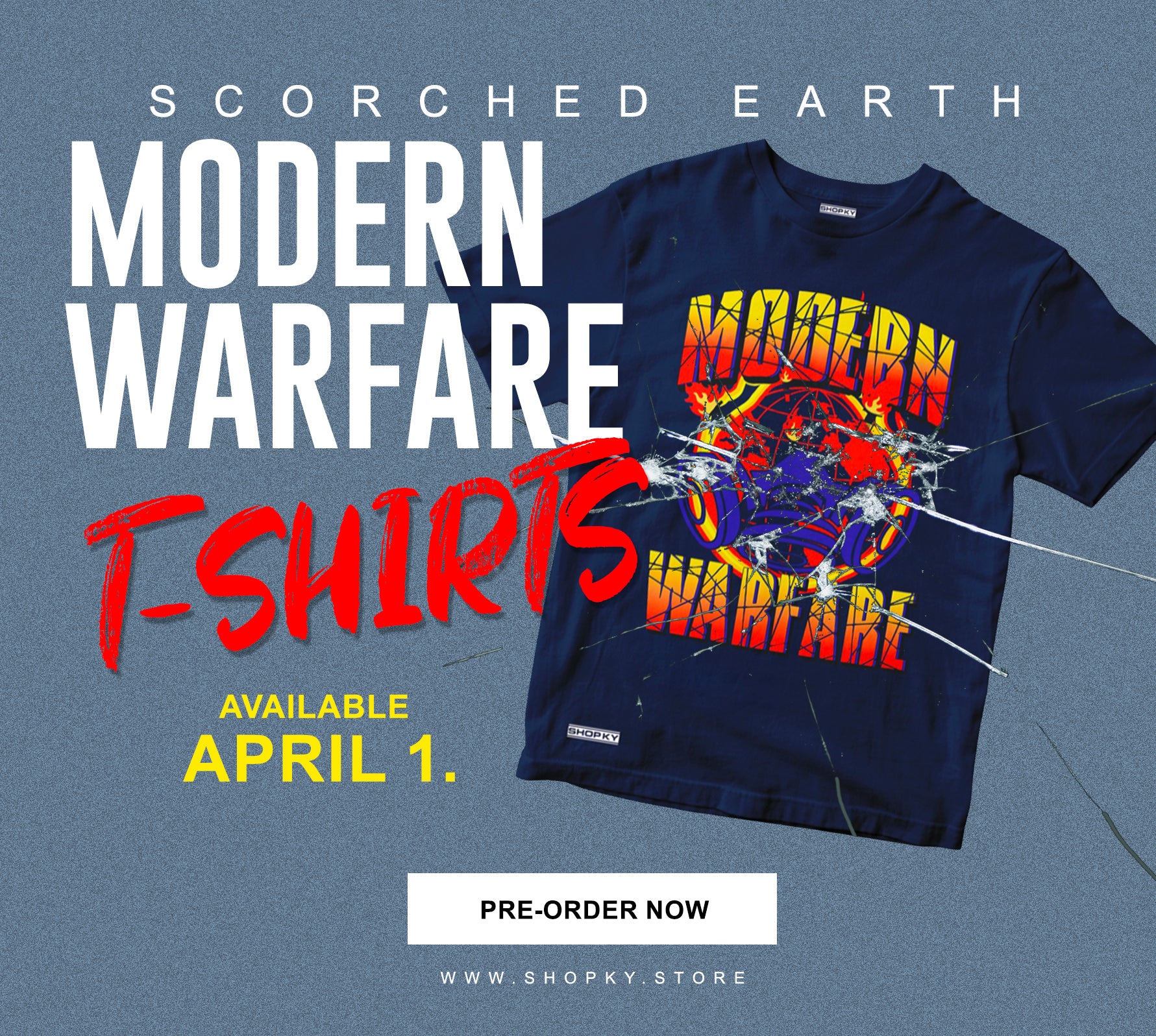 Modern Warfare T-shirt New Release