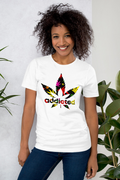 Addicted Pattern Logo T-Shirt - Unisex