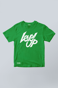 Level up green tee