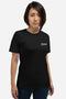 Outside Embroidery T-shirt - Black