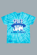 Space Jam Tie Dye blue tee