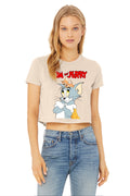 Tom And Jerry Crop Top