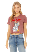 Tom And Jerry Crop Top