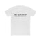 White dreadlocks texts t-shirt - unisex