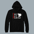Black - First Love Yourself Hooded Sweatshirt -Unisex