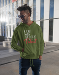 Consistency over talent military green hoodie