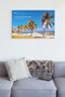 A Perspective View Of Paradise Wraps In Canvas