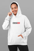 Shopky branded unisex hoodie - White