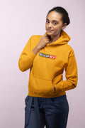 Shopky branded unisex hoodie - yellow